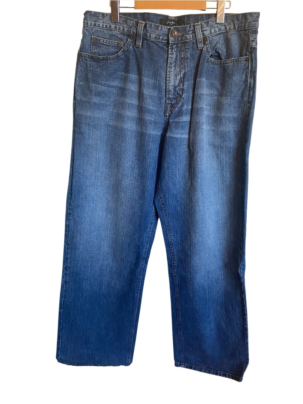 Sean John vintage men’s denim jeans, streetwear 
size 36 logo on back pocket